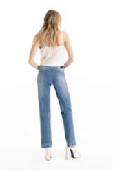 Classic Denim Elastic Ii Reta Et. z 2093-Lav.Medio C/Tie Dye