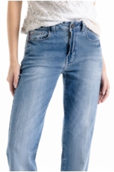 Classic Denim Elastic Ii Reta Et. z 2093-Lav.Medio C/Tie Dye
