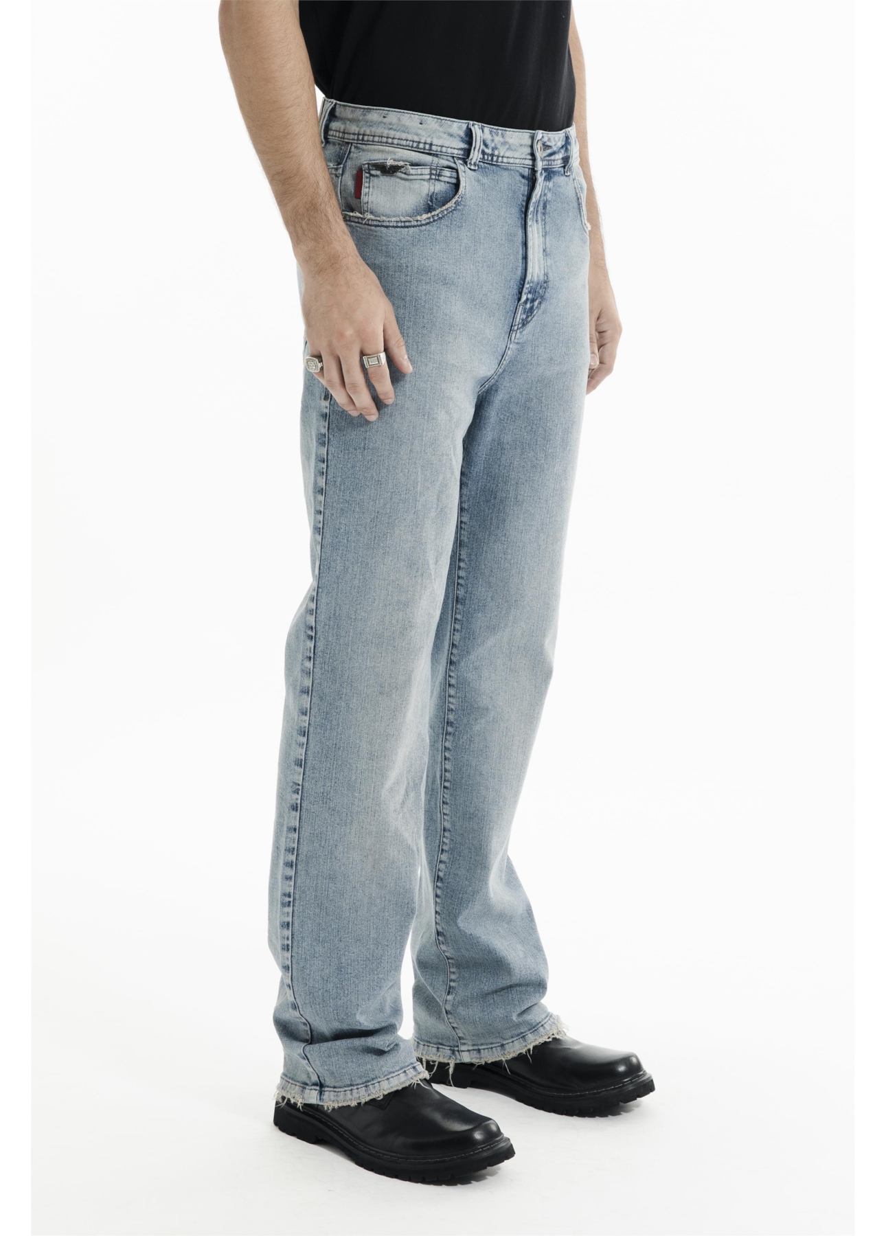 Classic Denim Elastic Ii Skate Placa e Lav.Delave Com  Matiz