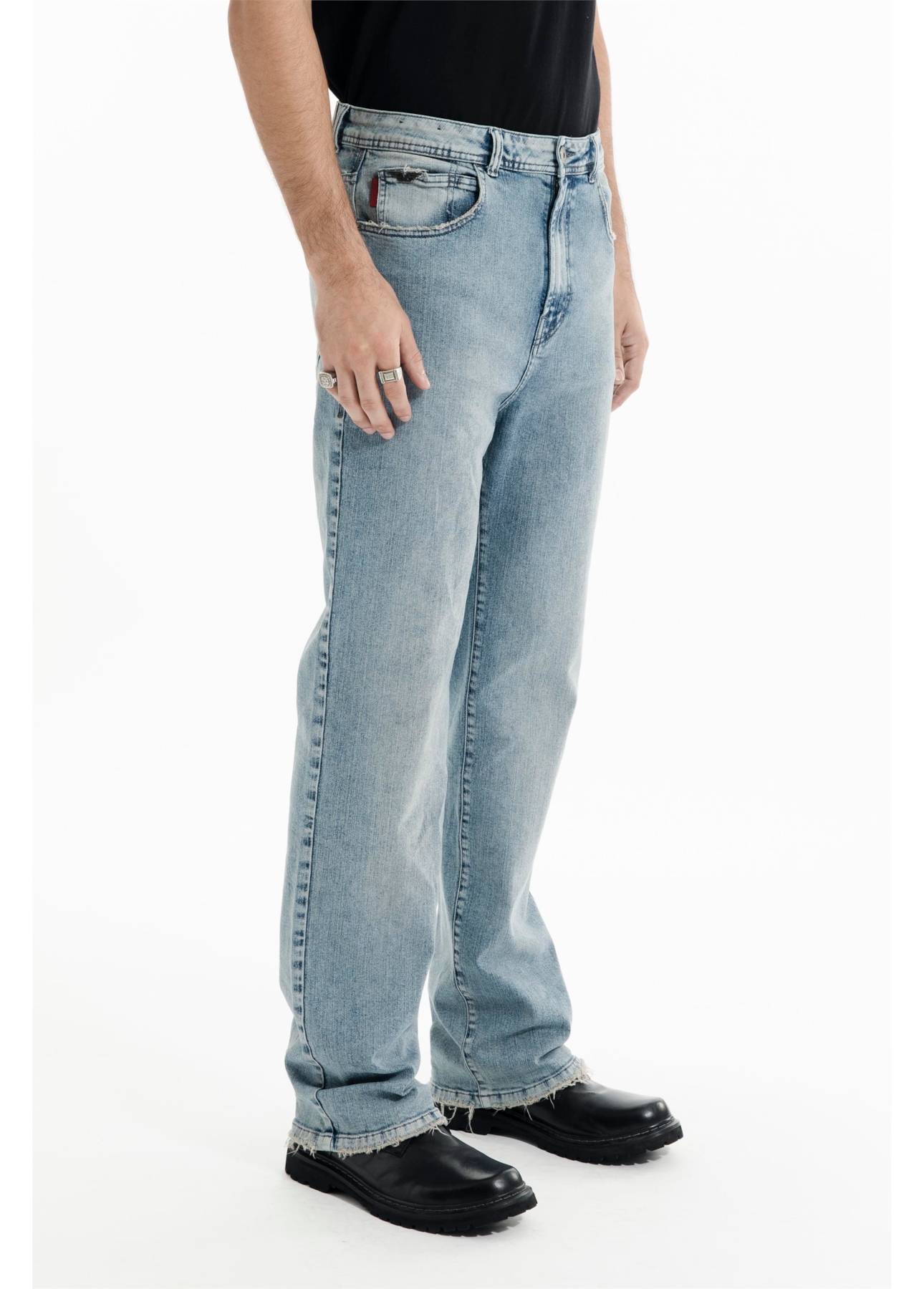 Classic Denim Elastic Ii Skate Placa e Lav.Delave Com  Matiz