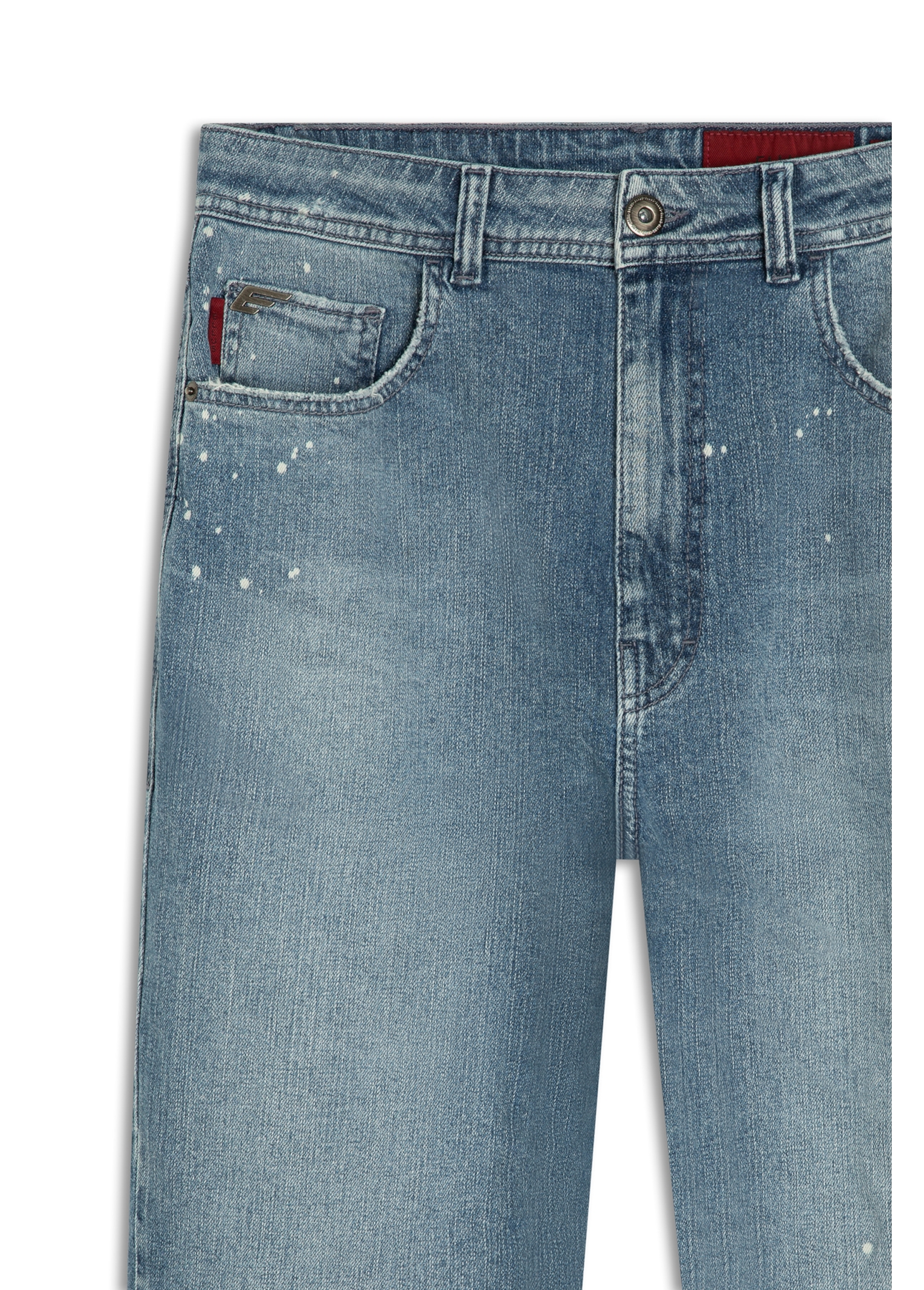 Classic Denim Elastic Ii Slim Respingo Lav.Claro C/ Resp.+ Rebolo