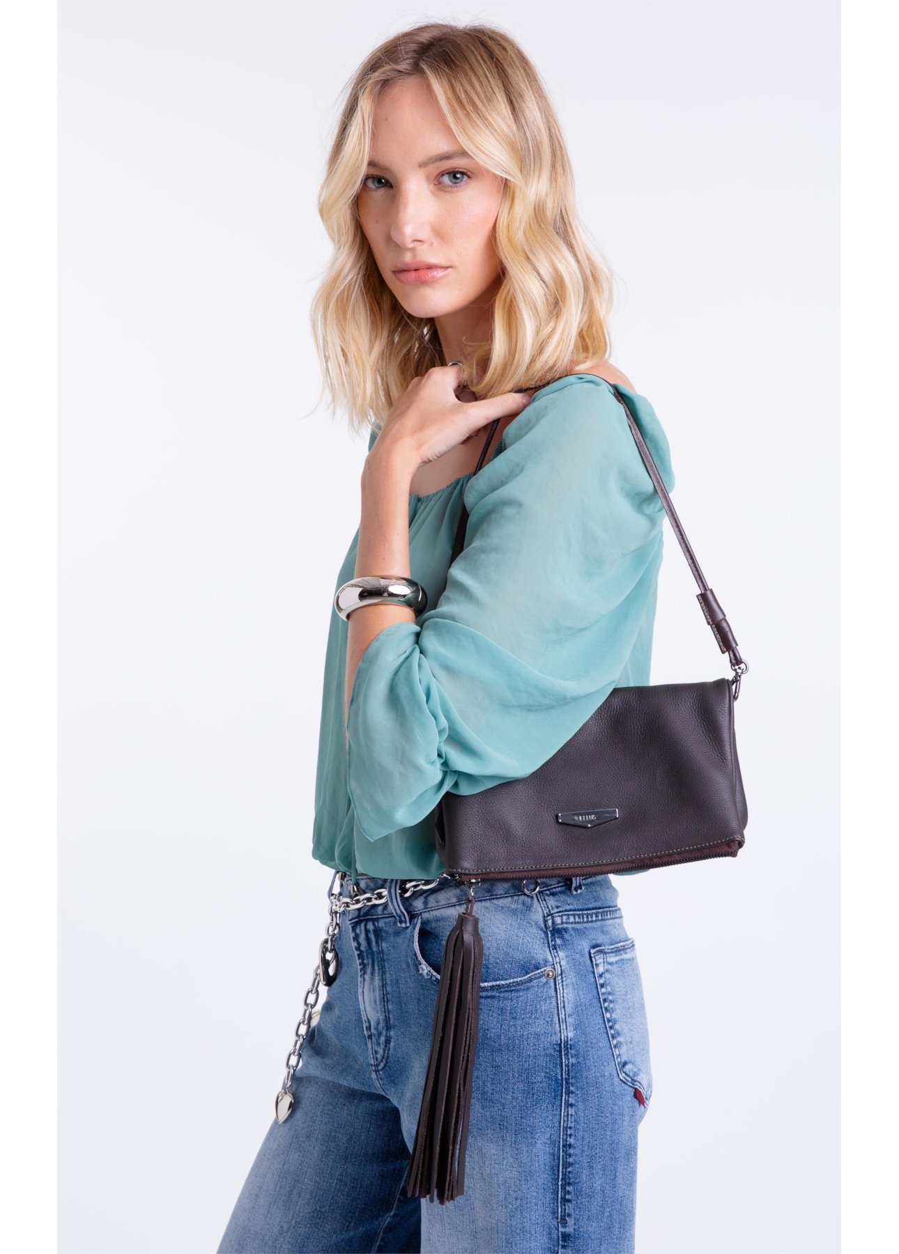 Clutch Bag Avery Ellus Cafe