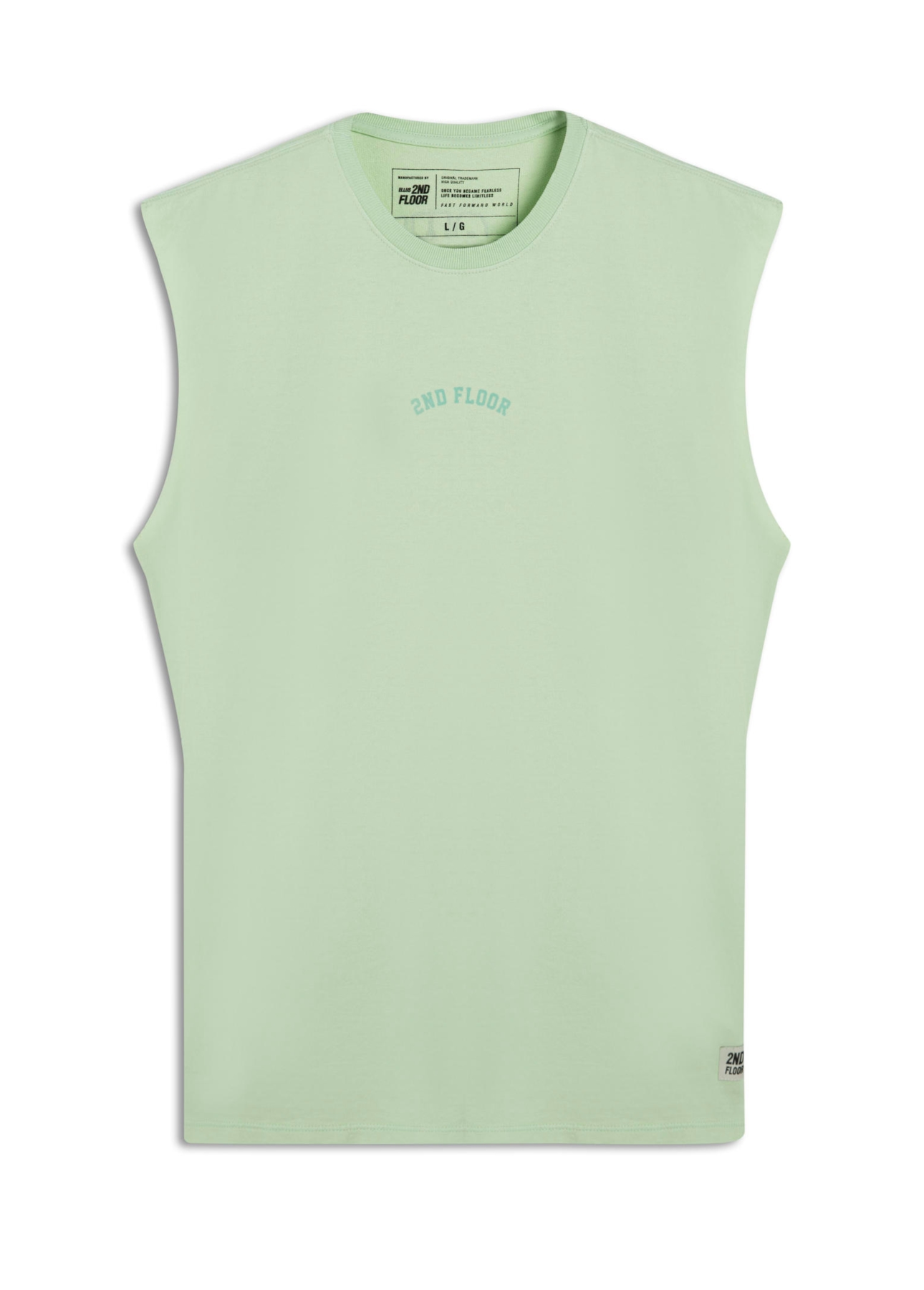 Co Basic Fluor Lazy Summer Washed Long l Verde Agua