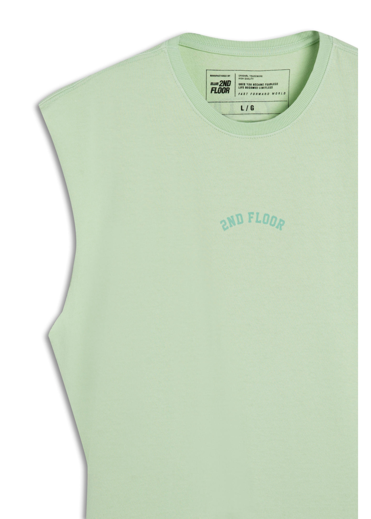 Co Basic Fluor Lazy Summer Washed Long l Verde Agua