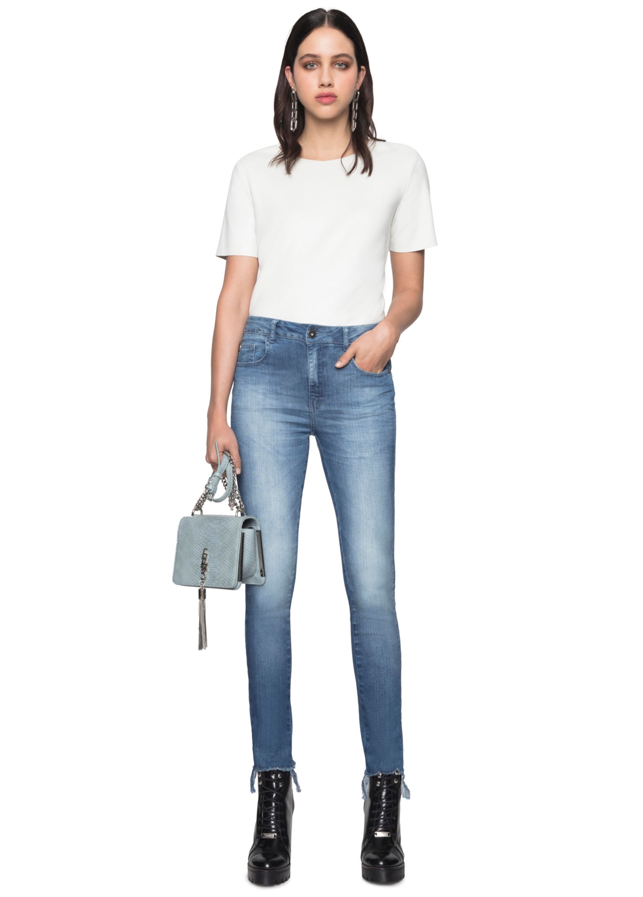 Cobalt Elastic (H.Gisele) 5-Pckts 210 Washed