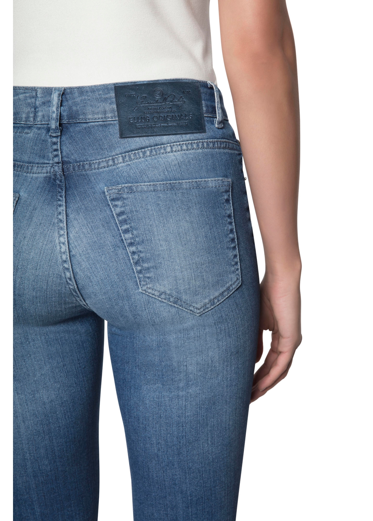 Cobalt Elastic (H.Gisele) 5-Pckts 210 Washed