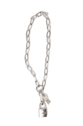Colar Chocker Cadeado Ellus Niquelado