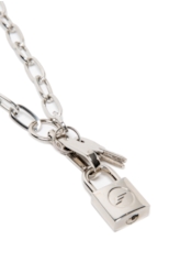 Colar Chocker Cadeado Ellus Niquelado