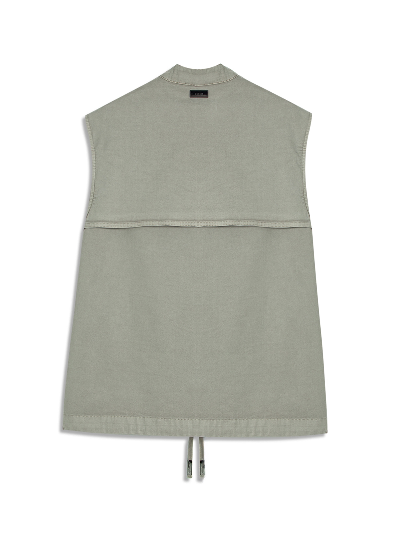 Colete Color Twill Power Silver
