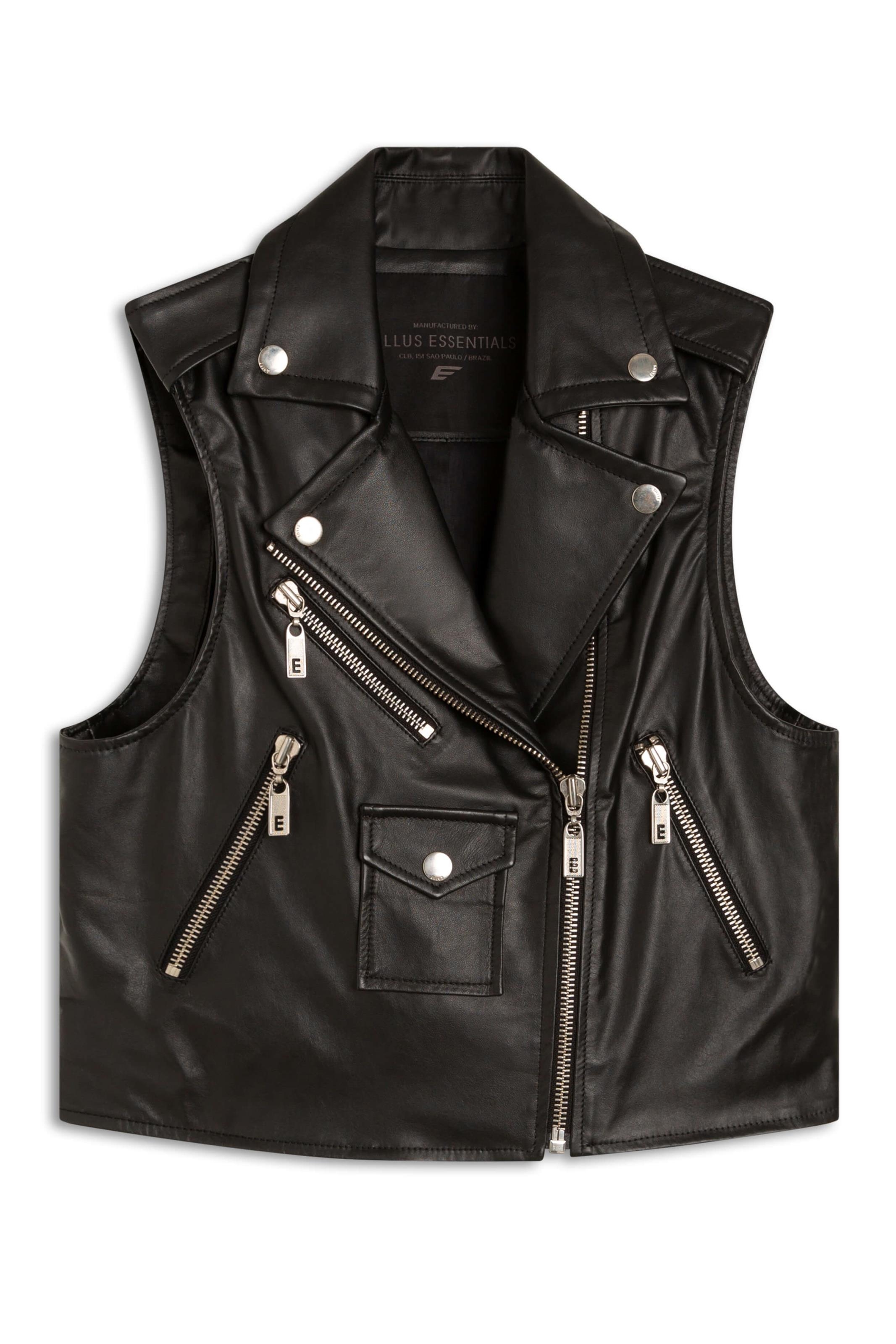 Colete Waistcoat Puffer Preto