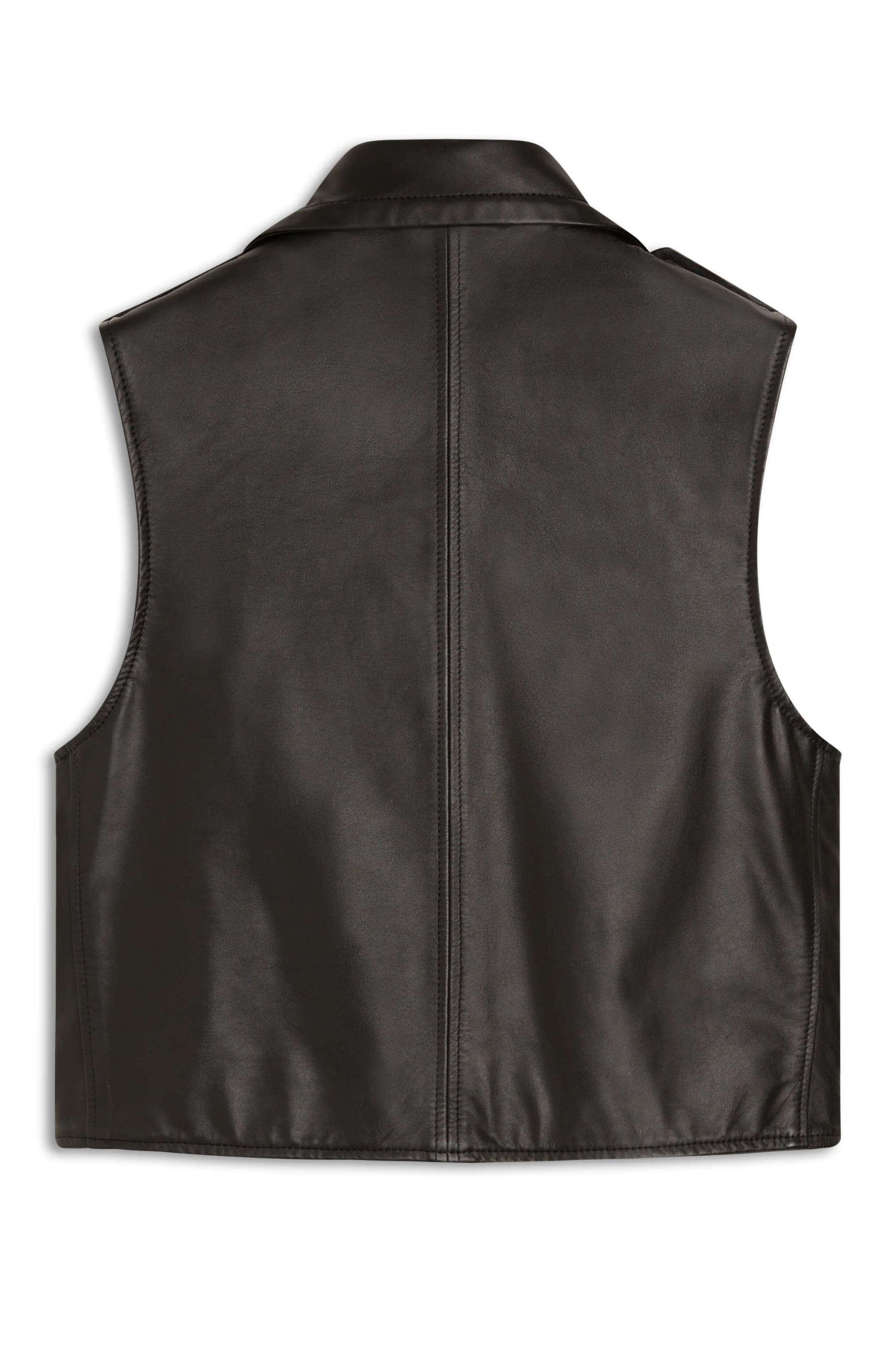 Colete Waistcoat Puffer Preto