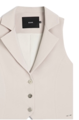 Colete Firenze Vest Bege