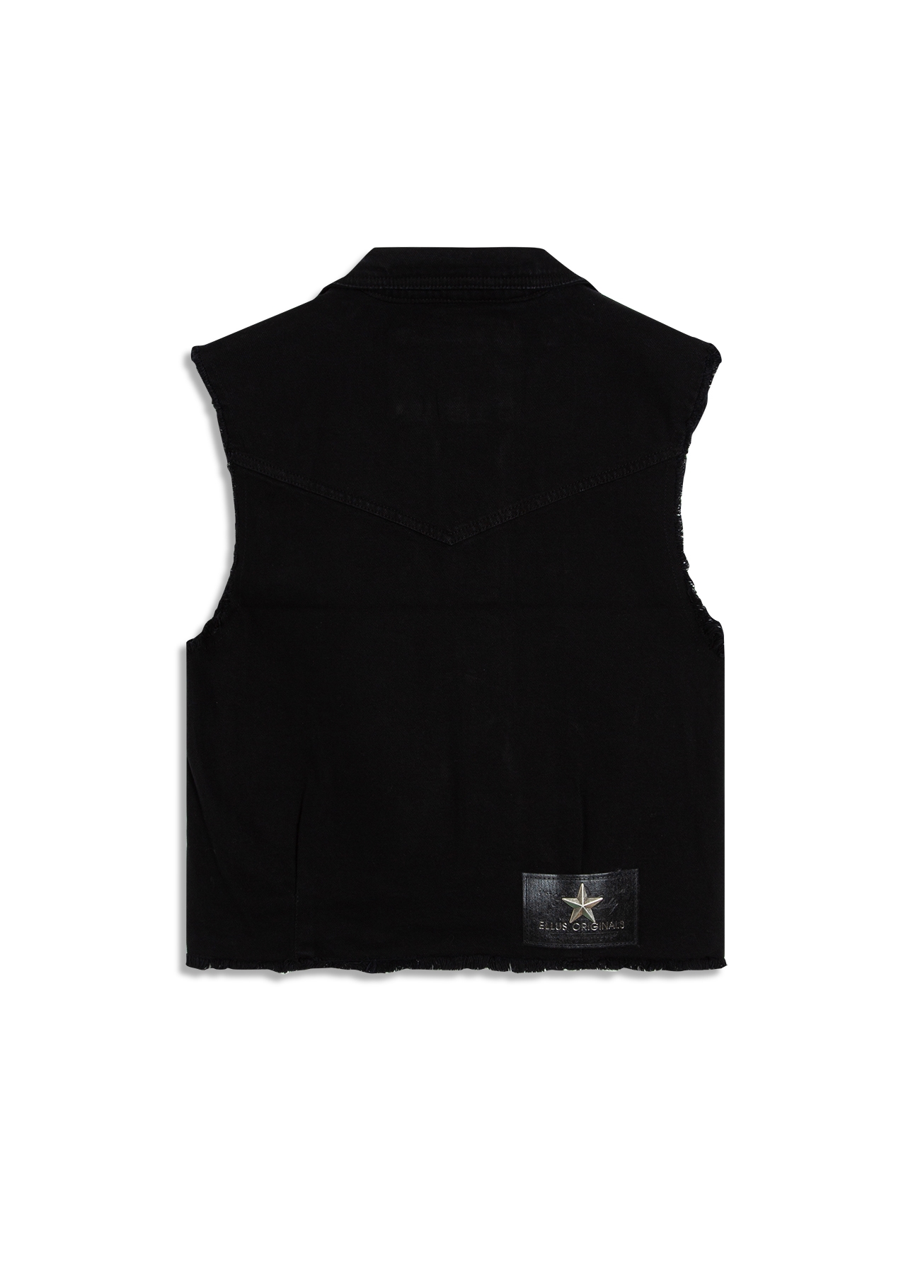 Colete Heavy Color Western Preto