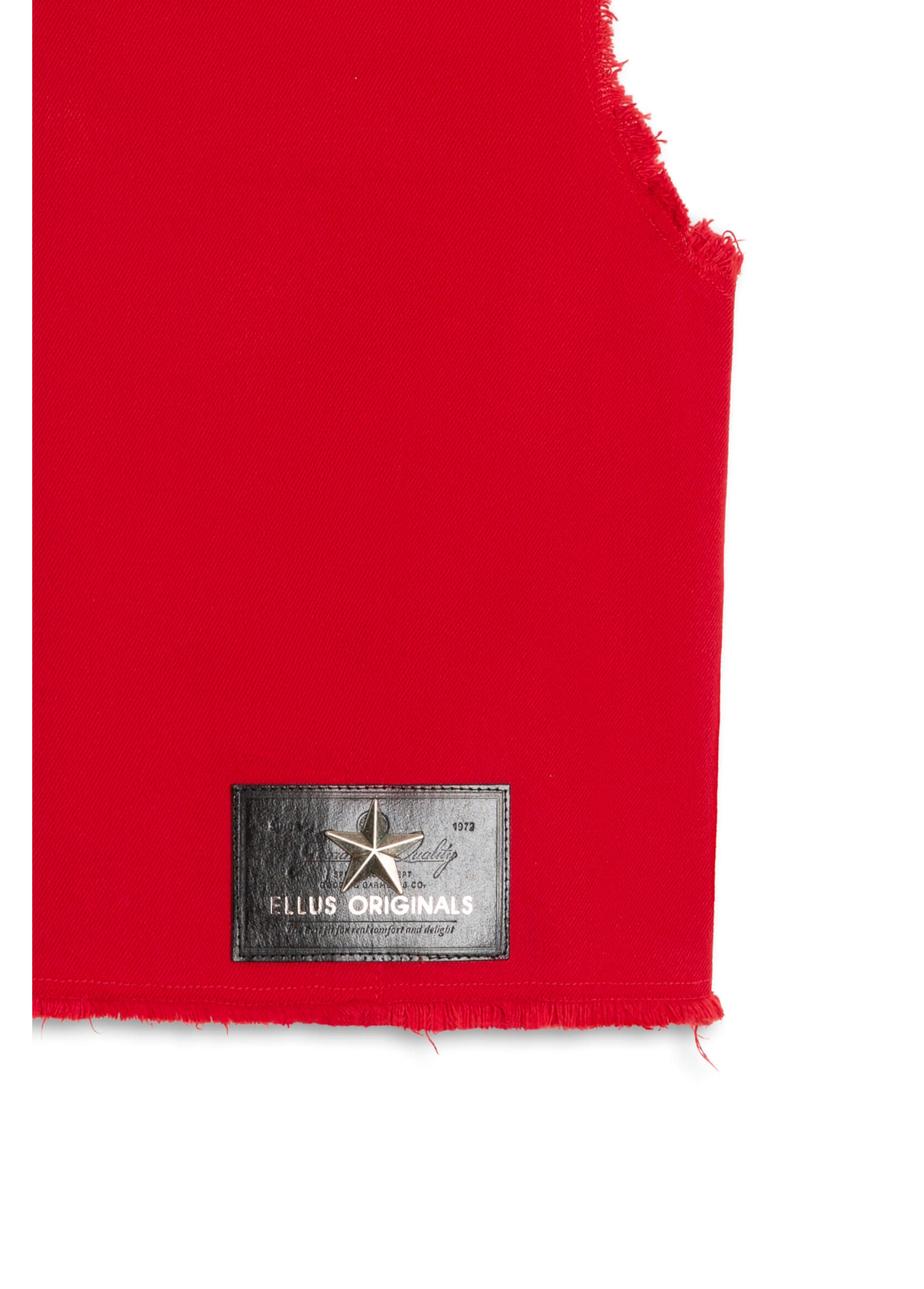 Colete Heavy Color Western Vermelho