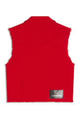 Colete Heavy Color Western Vermelho