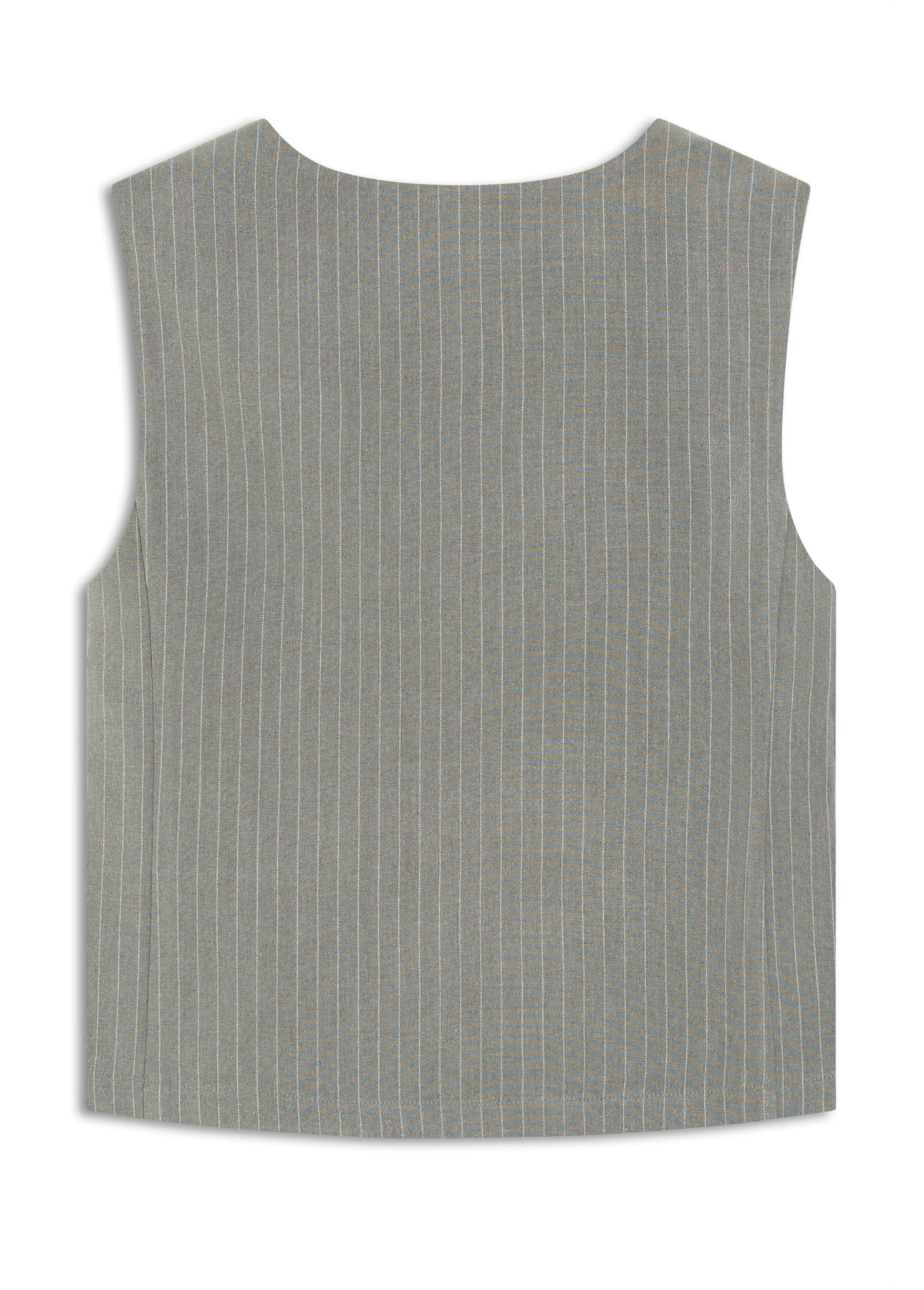 Colete Nordic Stripe Ellus Cinza Medio