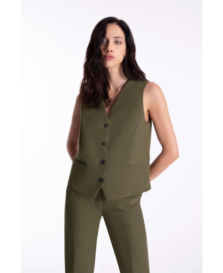 Colete Sarja Techno Vest Verde Militar