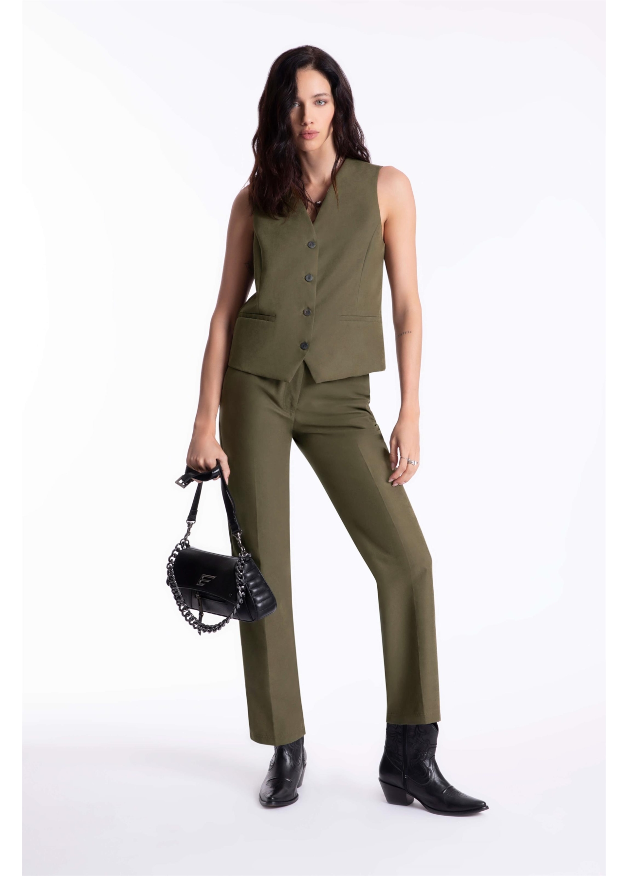 Colete Sarja Techno Vest Verde Militar