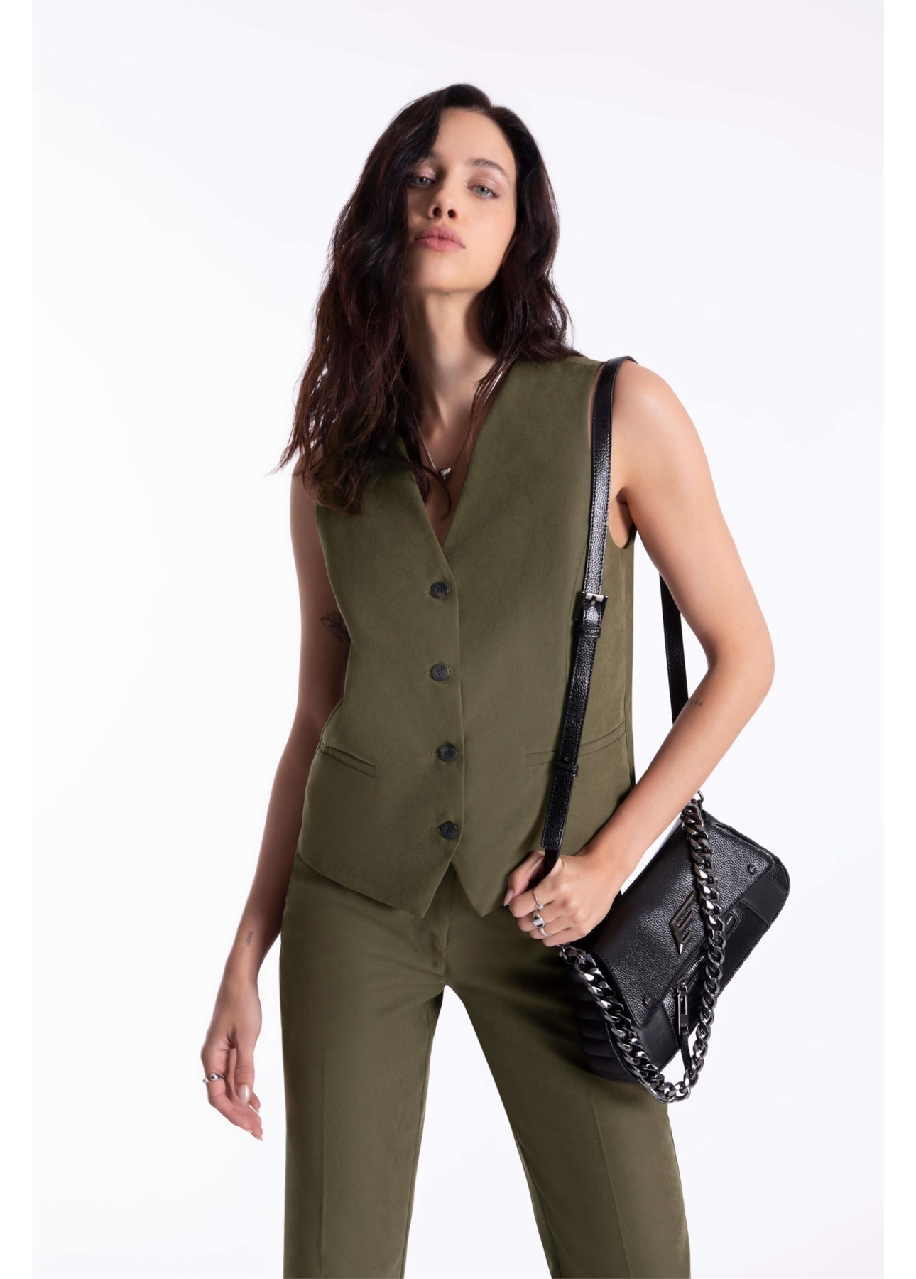 Colete Sarja Techno Vest Verde Militar