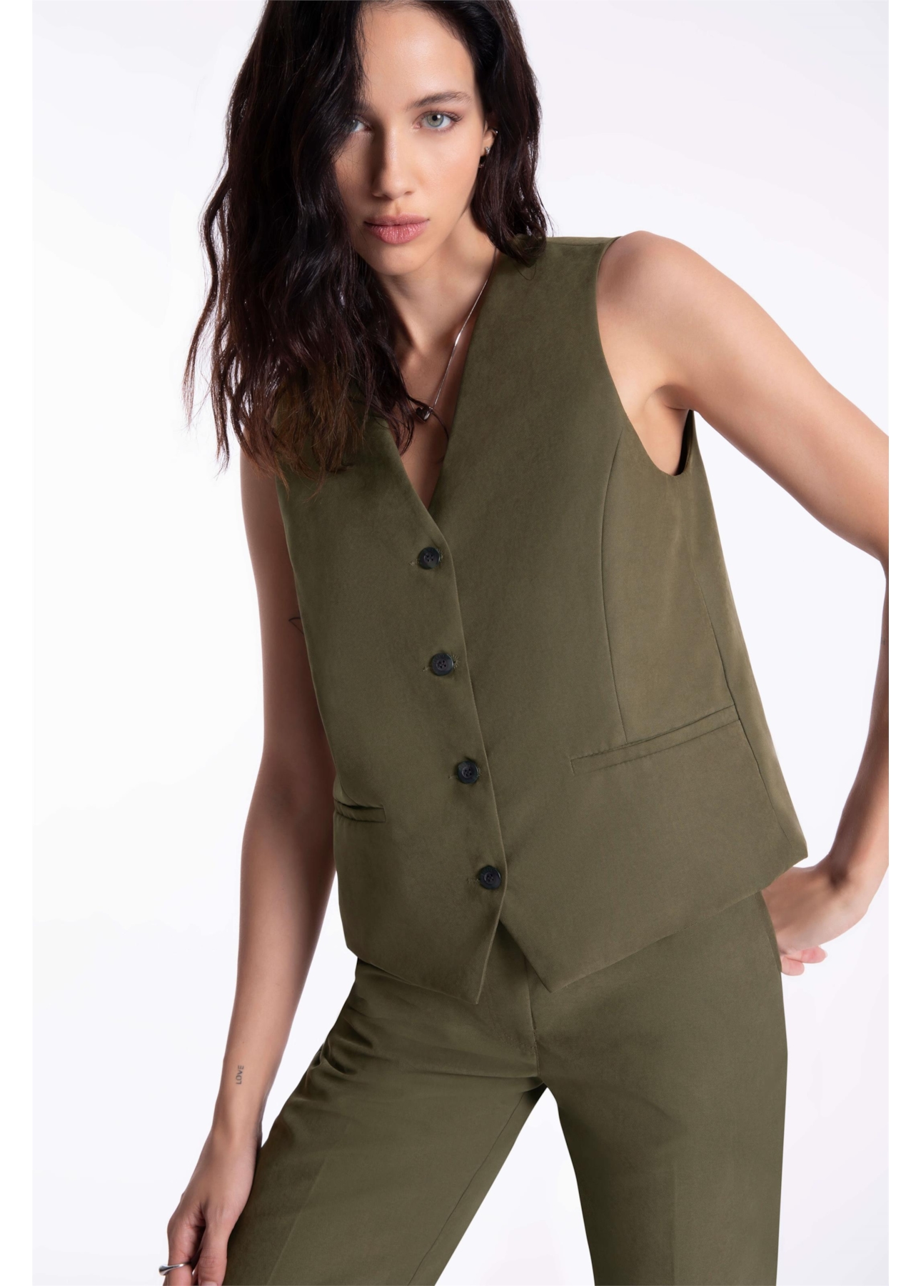 Colete Sarja Techno Vest Verde Militar