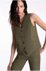 Colete Sarja Techno Vest Verde Militar