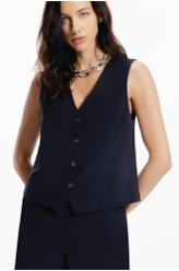 Colete Tailoring Ellus Marinho