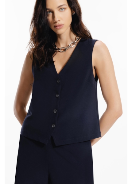 Colete Tailoring Ellus Marinho