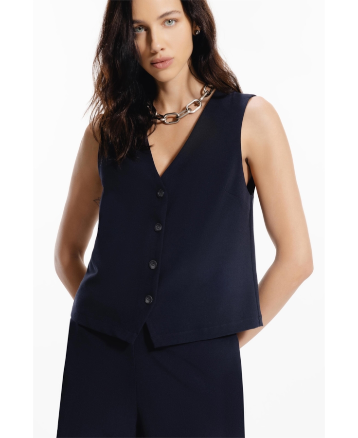Colete Tailoring Ellus Marinho