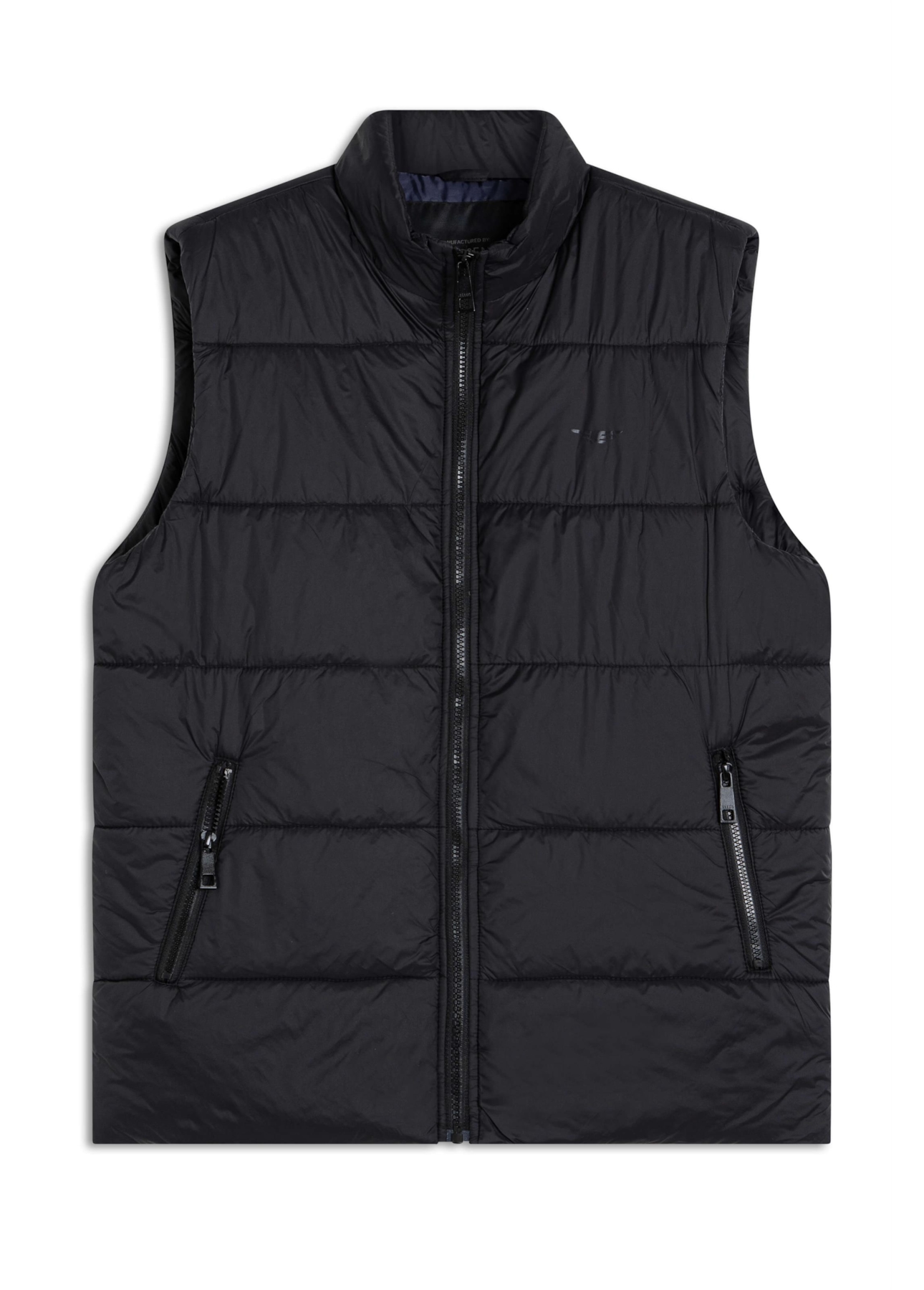 Colete Waistcoat Puffer Preto
