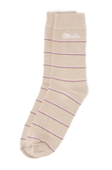 Color Stripes Socks Ellus Caqui