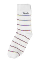 Color Stripes Socks Ellus Off White