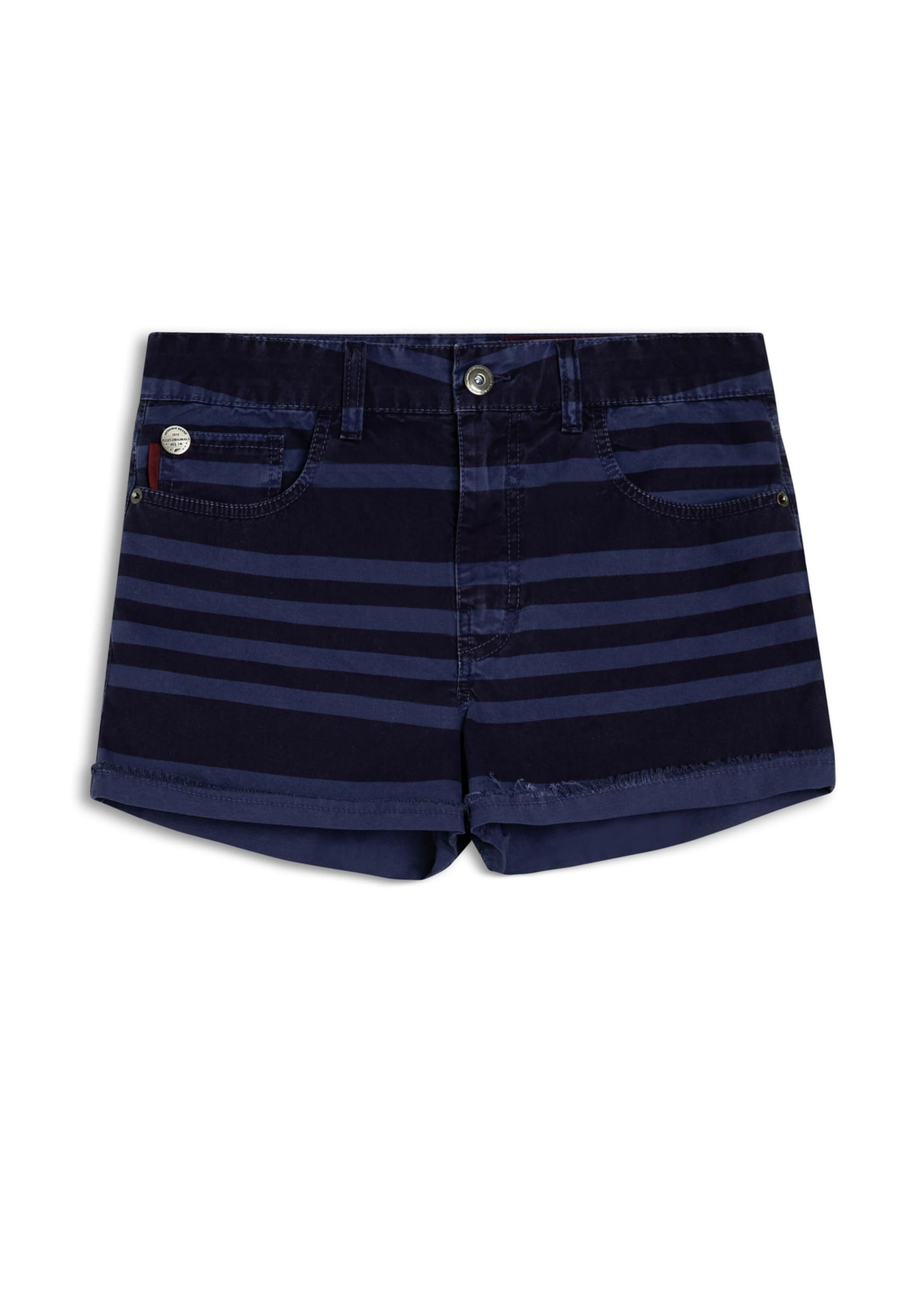 Color Twill Linen Stripe Bold Nikki Pr Azul Jeans