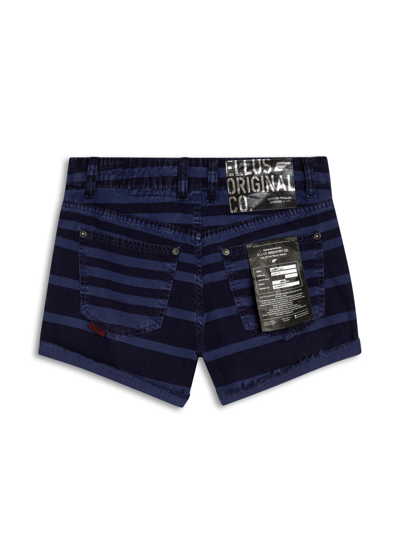 Color Twill Linen Stripe Bold Nikki Pr Azul Jeans