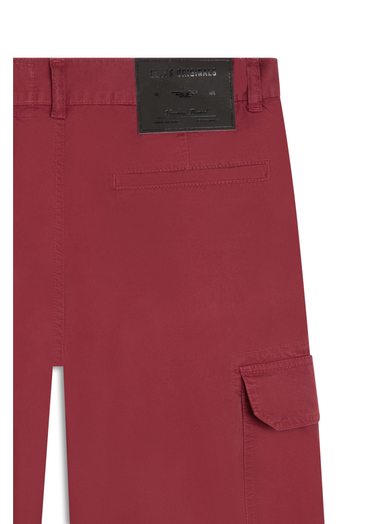 Color Twill Parachute Cargo Bordeaux