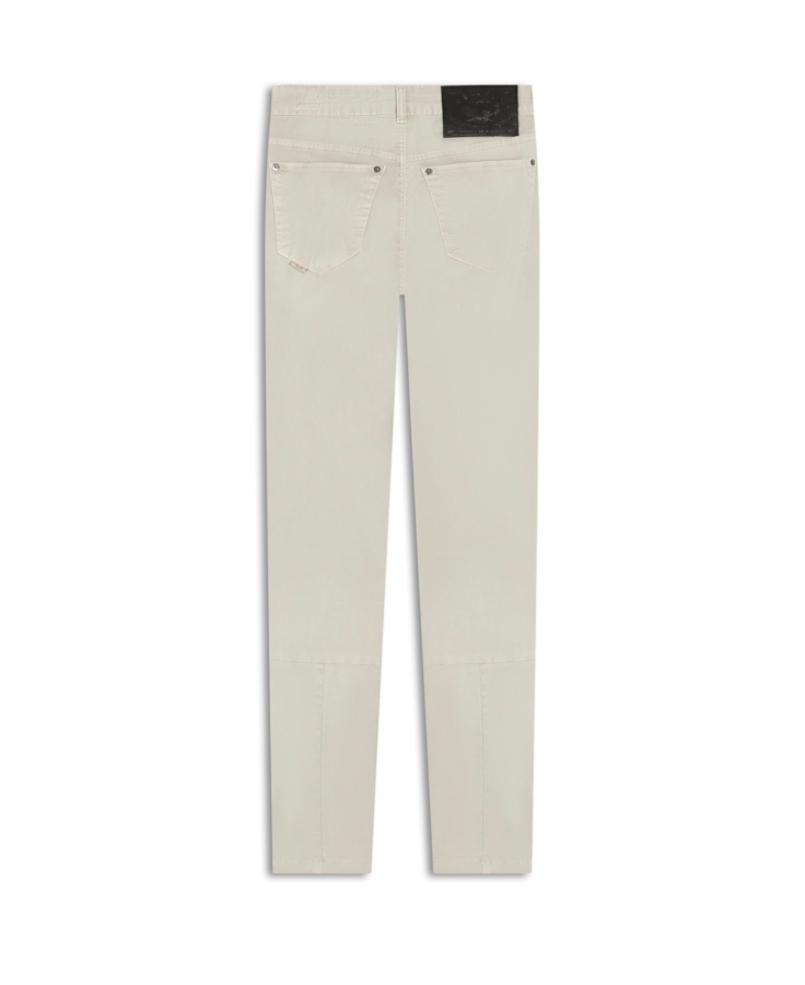 Color Twill Power Gisele Motorcycle Silver