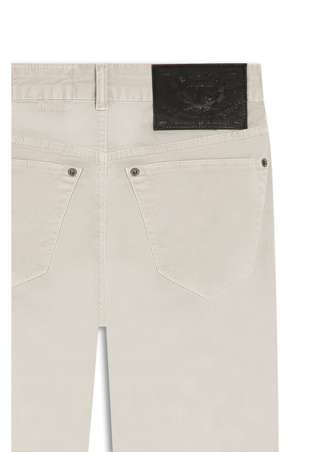 Color Twill Power Gisele Motorcycle Silver