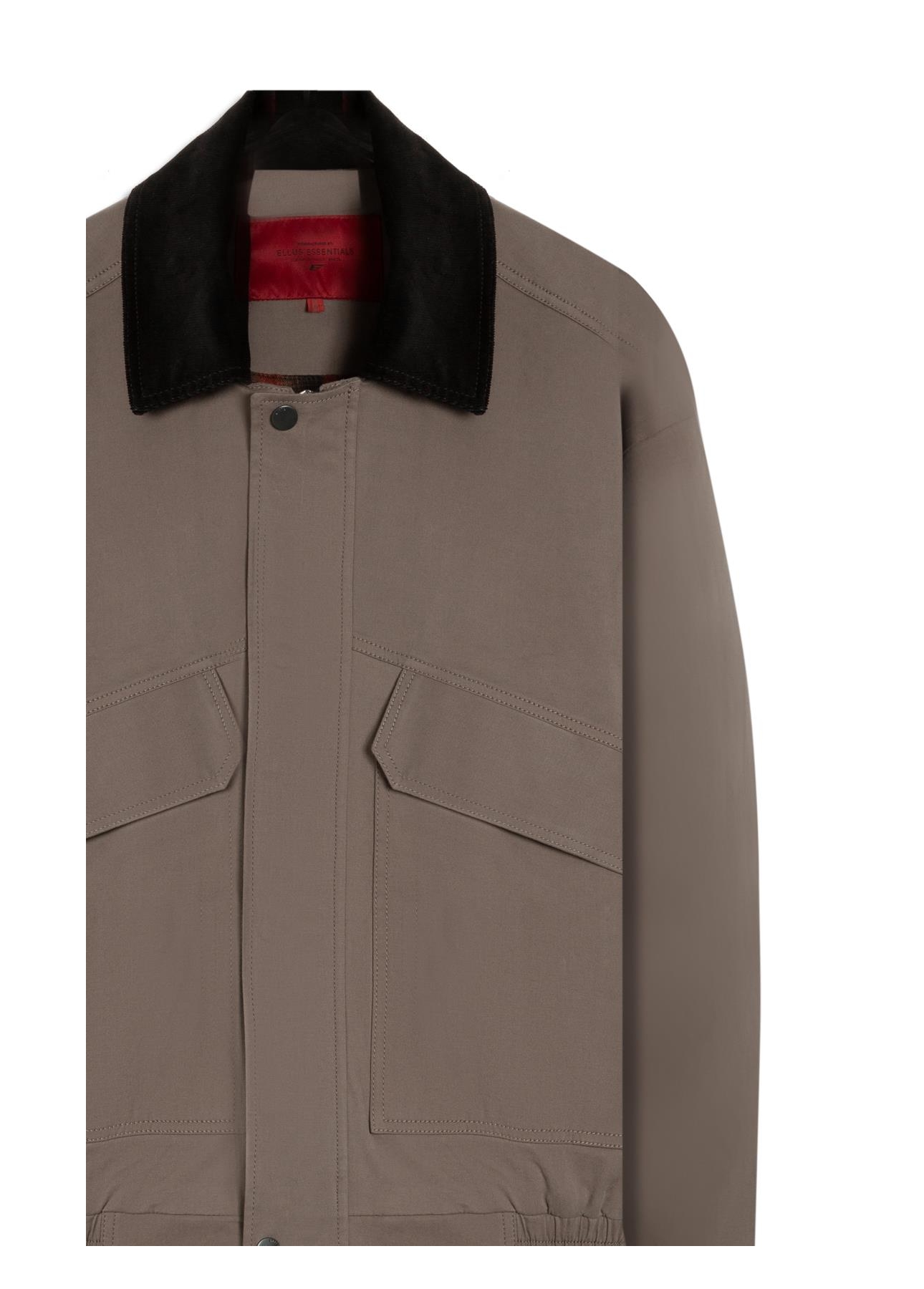 Color Twill Power (Jaqueta) Gola Veludo Castor