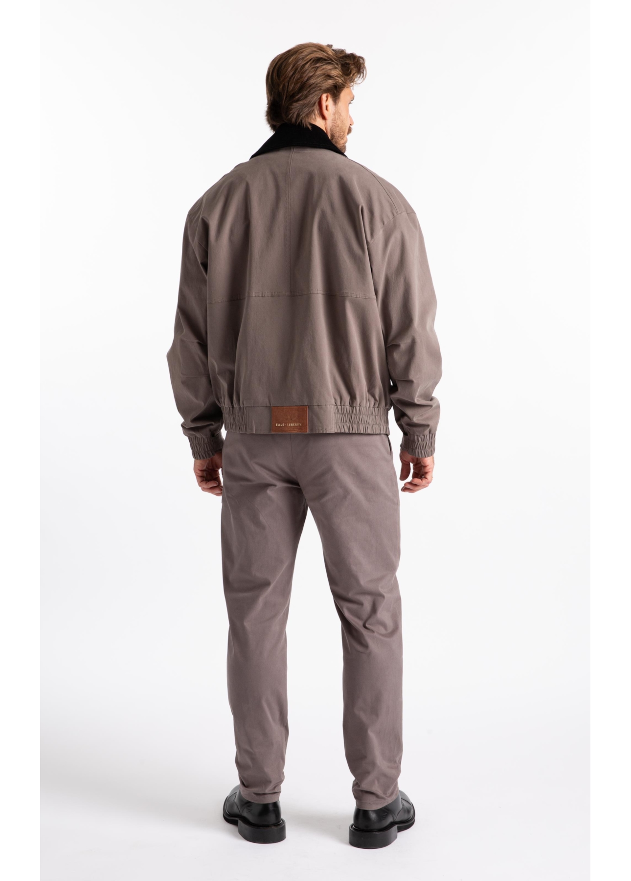 Color Twill Power (Jaqueta) Gola Veludo Castor