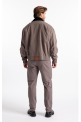 Color Twill Power (Jaqueta) Gola Veludo Castor