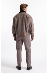 Color Twill Power (Jaqueta) Gola Veludo Castor