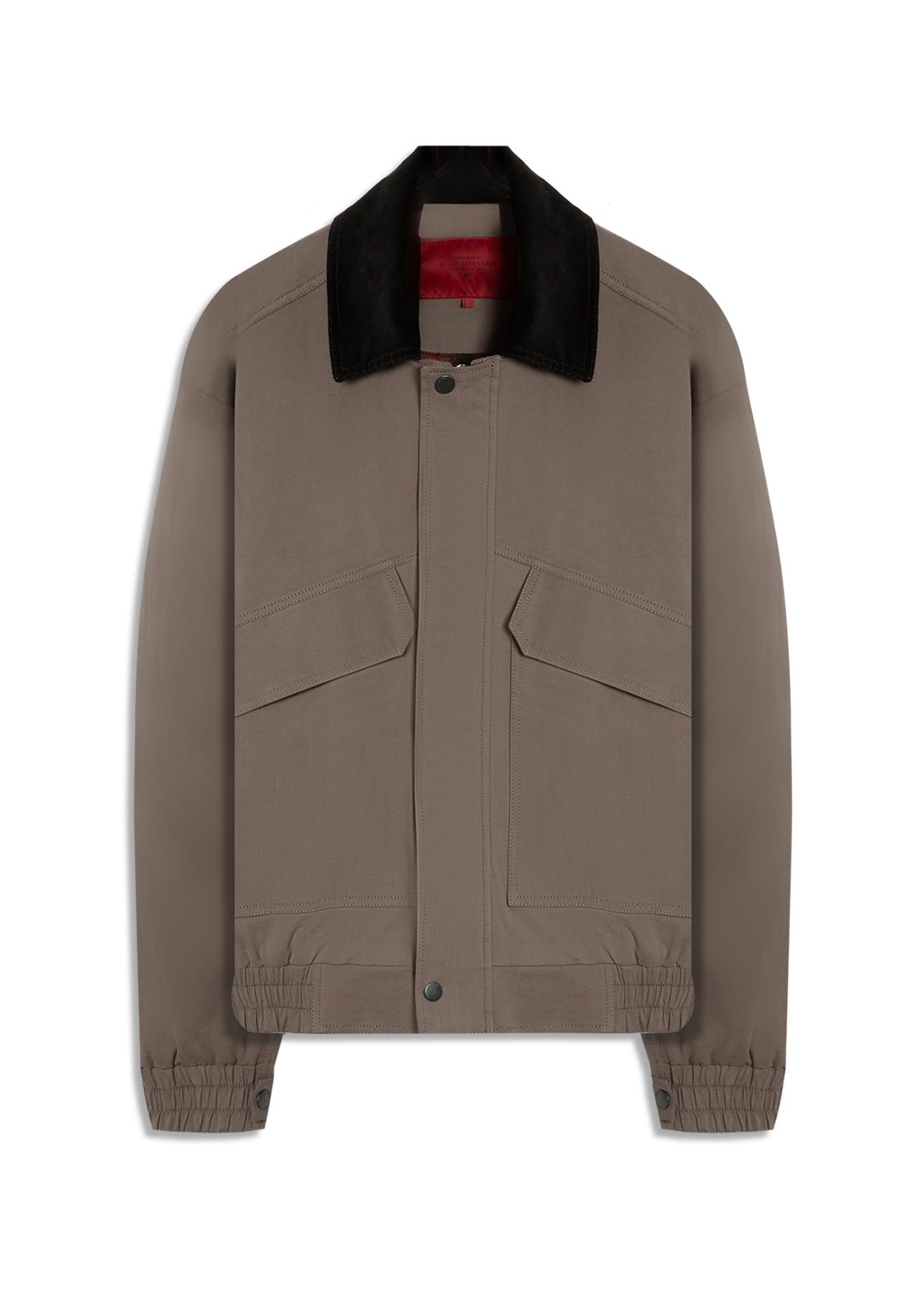 Color Twill Power (Jaqueta) Gola Veludo Castor