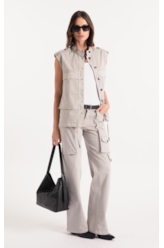 Color Twill Power (Patte d Eph) Bolsos Silver