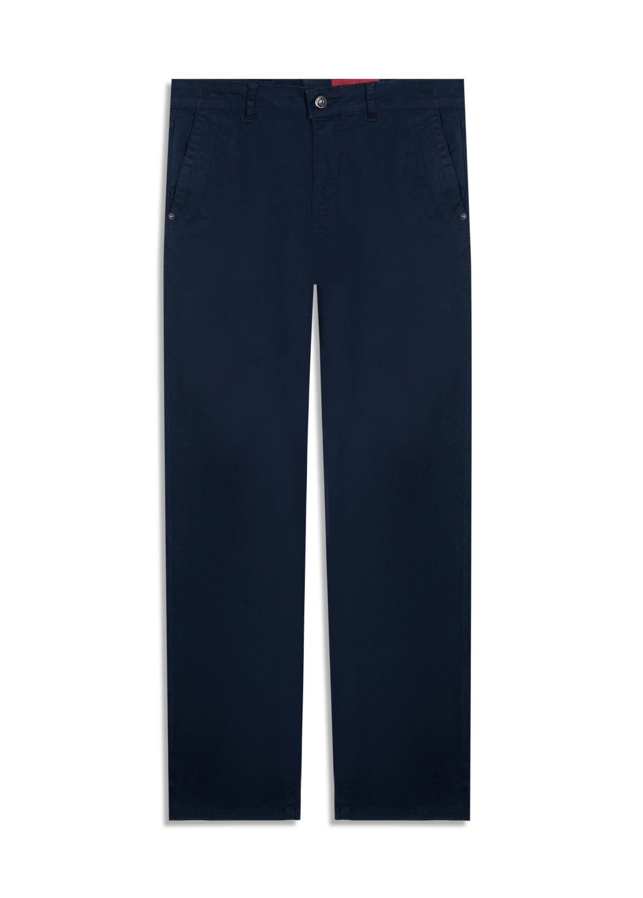 Color Twill Power Straight Bolso Faca Midnight Blue