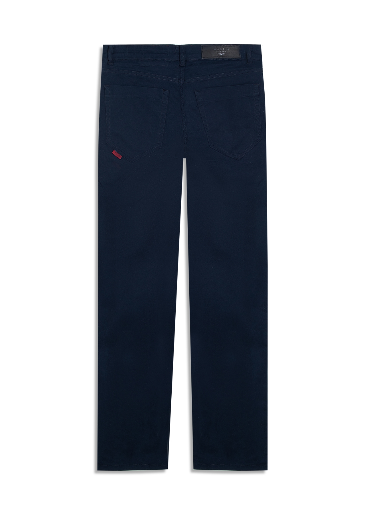 Color Twill Power Straight Bolso Faca Midnight Blue