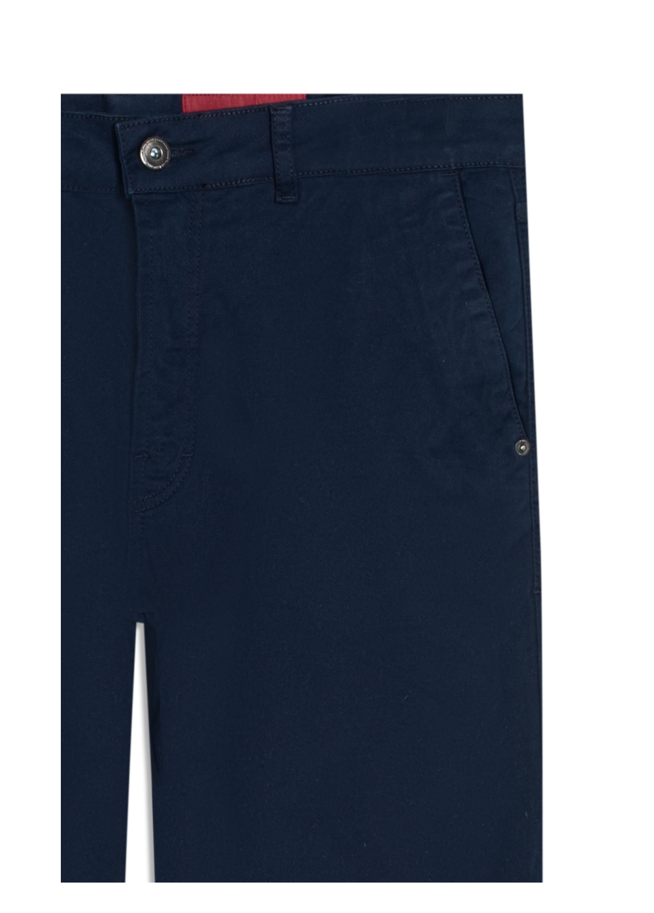 Color Twill Power Straight Bolso Faca Midnight Blue