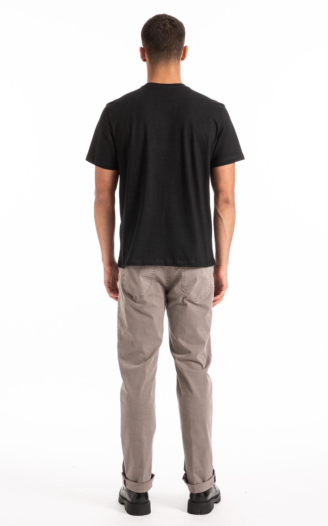 Color Twill Power Straight Cinza