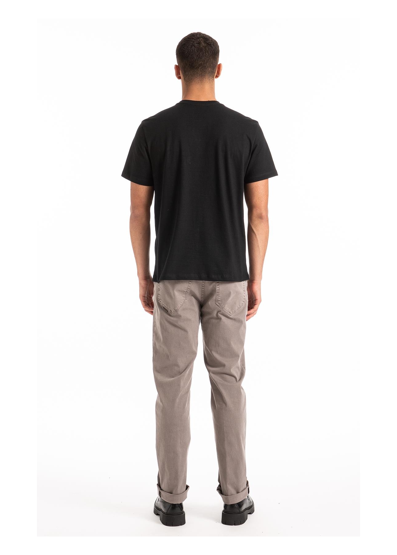 Color Twill Power Straight Cinza