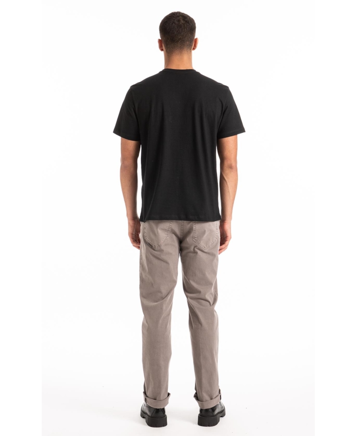 Color Twill Power Straight Cinza