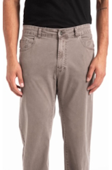 Color Twill Power Straight Cinza