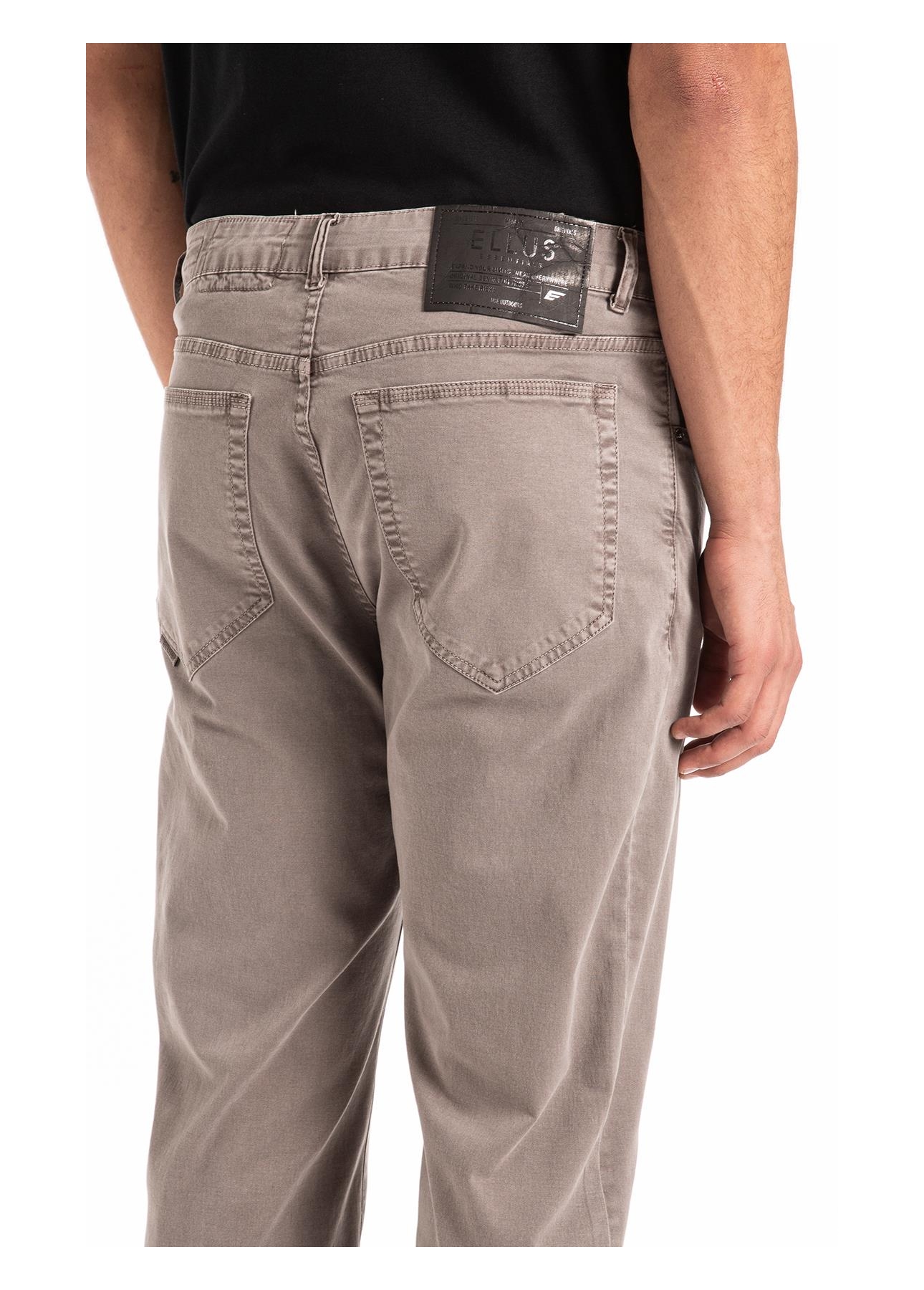 Color Twill Power Straight Cinza